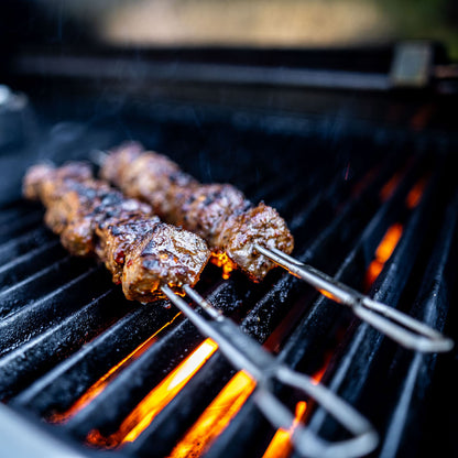 Brochettes à double broche