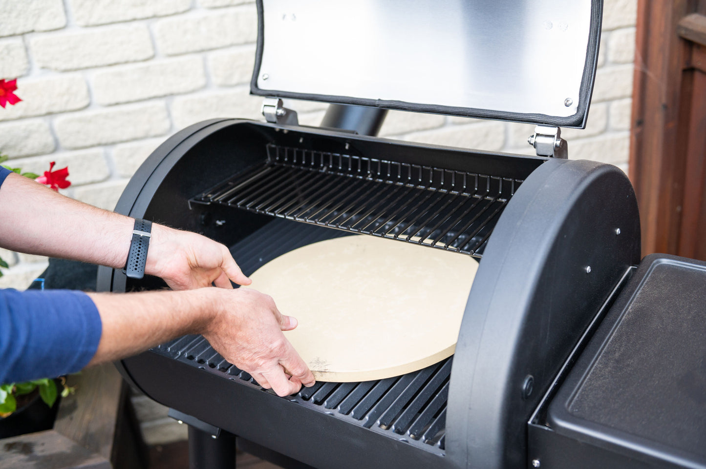 Pierre à griller de 15 po