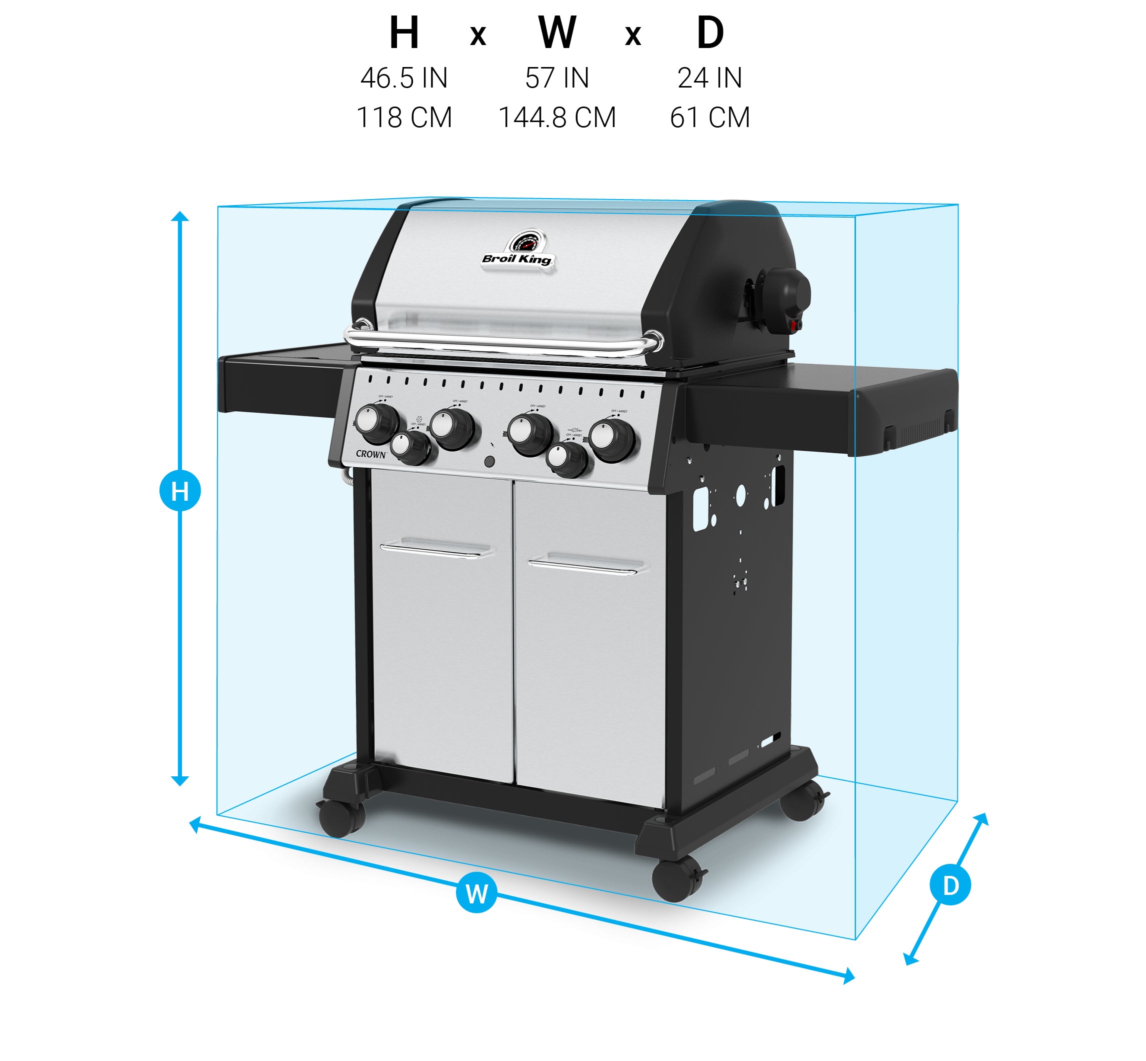 Grill Dimensions Image