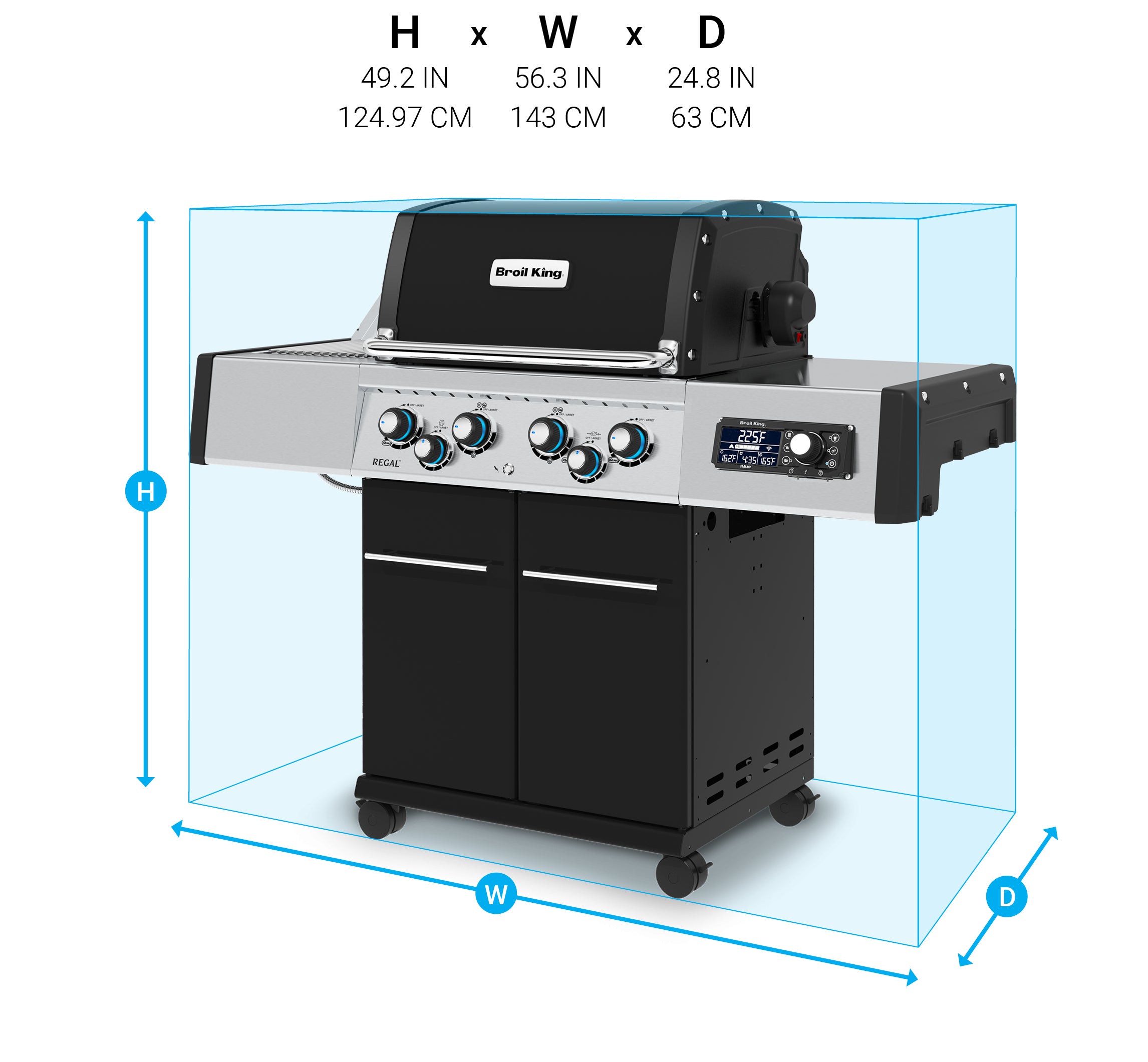 Grill Dimensions Image