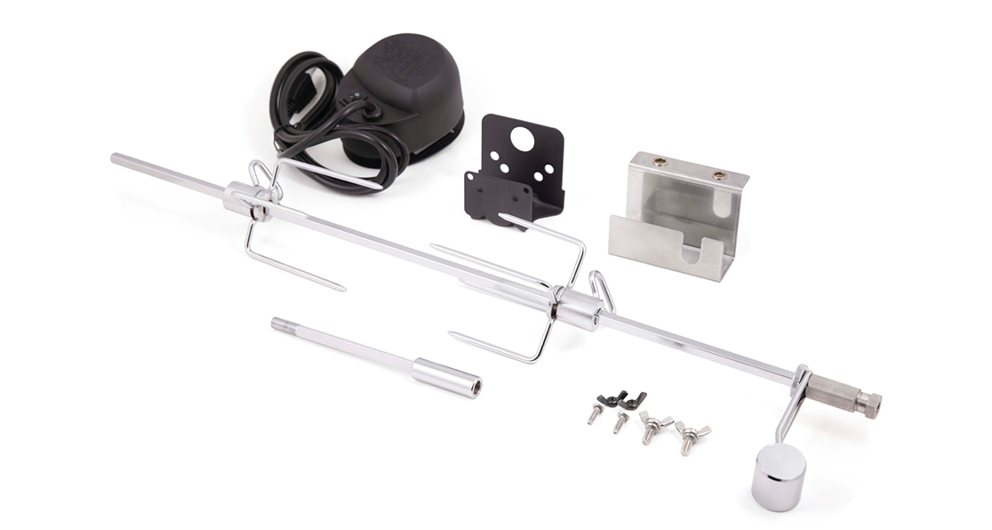 Kit de rôtisserie universel de luxe