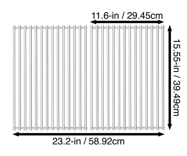 Stainless Steel Cooking Grids Monarch