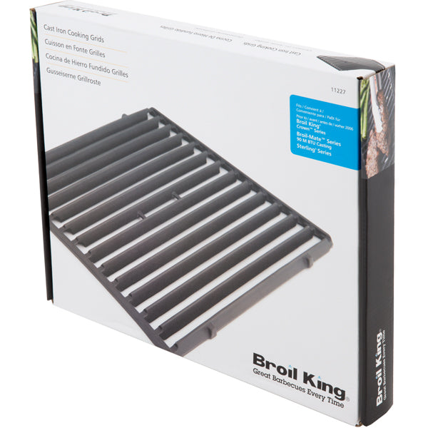 GRILLE DE CUISSON EN FONTE 14.2 PO X 12.25 PO