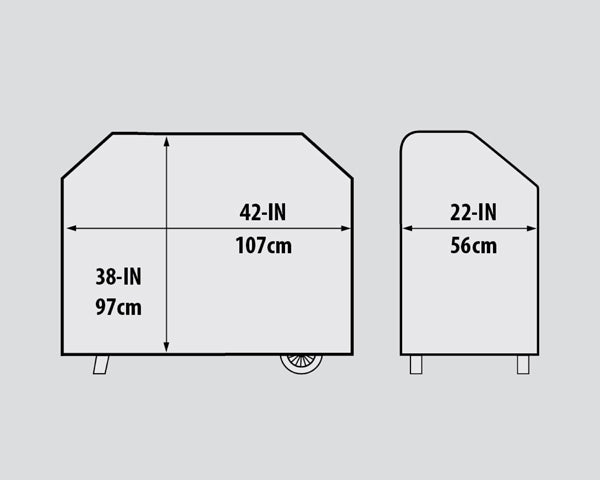 HOUSSE DE GRIL CROWN PELLET 400