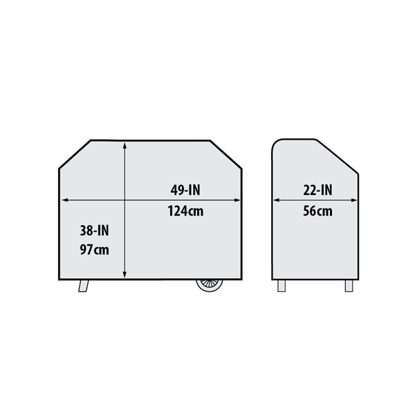 HOUSSE DE GRIL CROWN PELLET 500