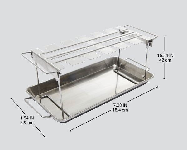 WING RACK &amp; PAN