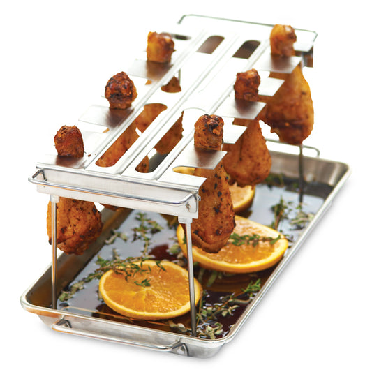 WING RACK &amp; PAN