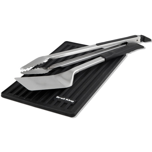 TABLETTE LATÉRALE EN SILICONE MAGNÉTIQUE GRILL MAT CROWN™