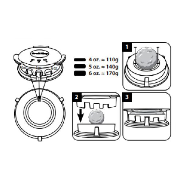 Deluxe Burger Press