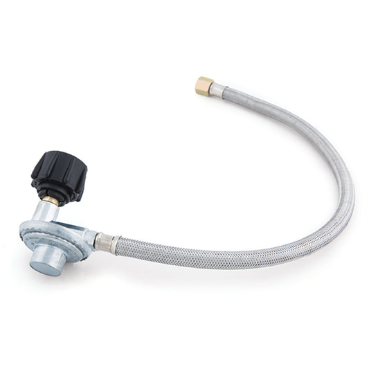 Braided Stainless QCC1 Hose And Regulator